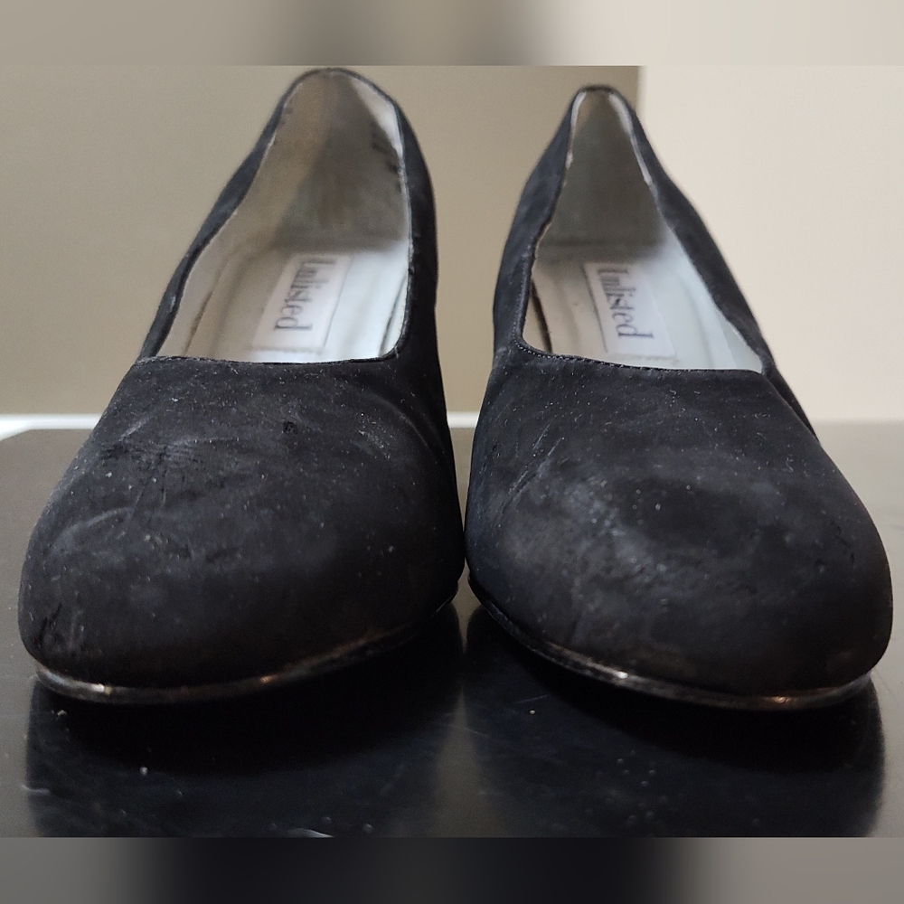 Unlisted black suede heels - Picture 4 of 7